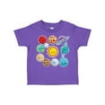 thumbnail image 1 of Inktastic Happy Sun Moon and Planets Boys or Girls Toddler T-Shirt, 1 of 5