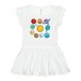 thumbnail image 1 of Inktastic Happy Sun Moon and Planets Girls Baby Dress, 1 of 5