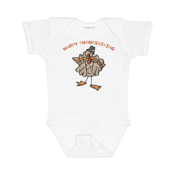 Inktastic Happy Thanksgiving Boys or Girls Baby Bodysuit