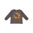 thumbnail image 1 of Inktastic Happy Thanksgiving Boys or Girls Long Sleeve Toddler T-Shirt, 1 of 5