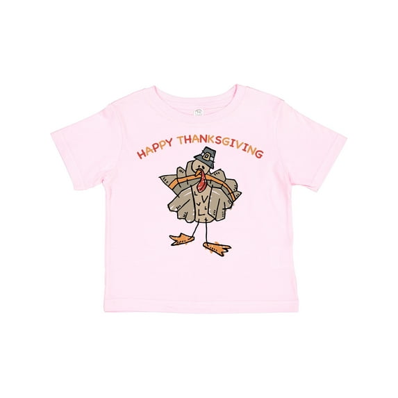 Inktastic Happy Thanksgiving Boys or Girls Toddler T-Shirt