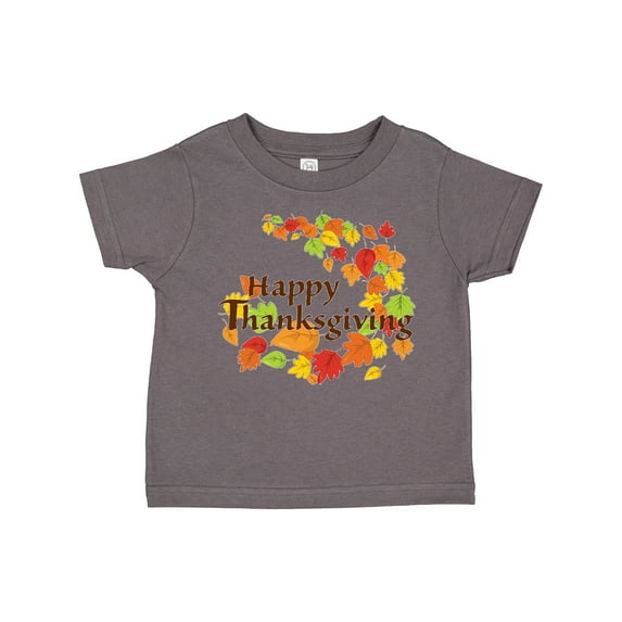 Inktastic Happy Thanksgiving Boys or Girls Toddler T-Shirt