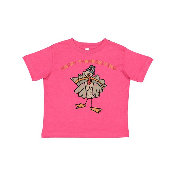 Inktastic Happy Thanksgiving Boys or Girls Toddler T-Shirt