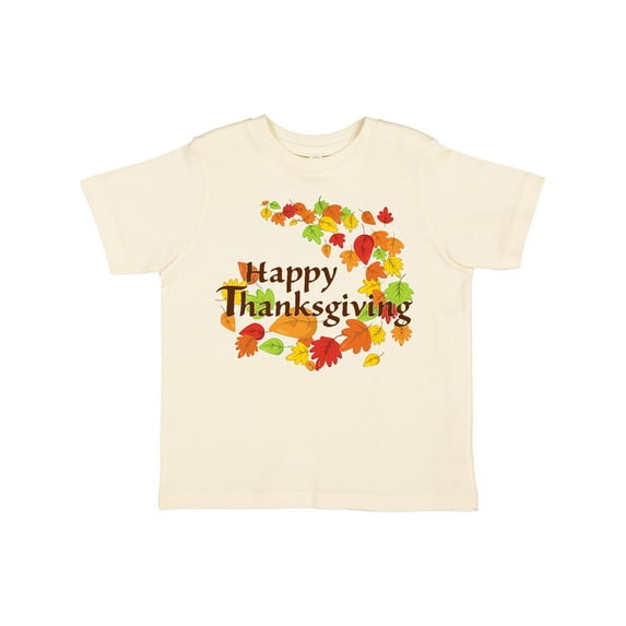 Inktastic Happy Thanksgiving Boys or Girls Toddler T-Shirt