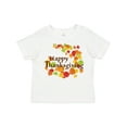 thumbnail image 1 of Inktastic Happy Thanksgiving Boys or Girls Toddler T-Shirt, 1 of 5