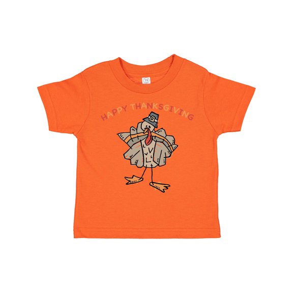Inktastic Happy Thanksgiving Boys or Girls Toddler T-Shirt