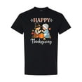 thumbnail image 1 of Inktastic Happy Thanksgiving Christian Pilgrims Holiday T-Shirt, 1 of 5