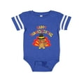 thumbnail image 1 of Inktastic Happy Thanksgiving Cute Turkey in Pilgrim Hat Boys or Girls Baby Bodysuit, 1 of 5