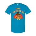 thumbnail image 1 of Inktastic Happy Thanksgiving Cute Turkey in Pilgrim Hat T-Shirt, 1 of 5