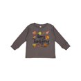 thumbnail image 1 of Inktastic Happy Thanksgiving Fall Leaves Boys or Girls Long Sleeve Toddler T-Shirt, 1 of 5