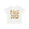 thumbnail image 1 of Inktastic Happy Thanksgiving Fall Leaves in Autumn Colors Boys or Girls Toddler T-Shirt, 1 of 5