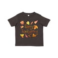 thumbnail image 1 of Inktastic Happy Thanksgiving Fall Leaves in Autumn Colors Boys or Girls Toddler T-Shirt, 1 of 5