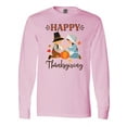 thumbnail image 1 of Inktastic Happy Thanksgiving Pilgrim Prayer Blessing Religious Long Sleeve T-Shirt, 1 of 5