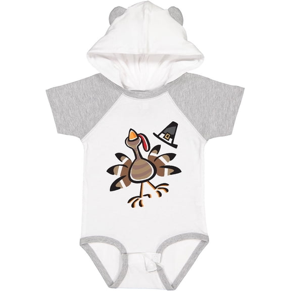 Inktastic Happy Thanksgiving Turkey Boys or Girls Baby Bodysuit