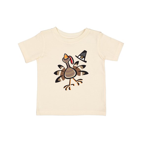 Inktastic Happy Thanksgiving Turkey Boys or Girls Baby T-Shirt