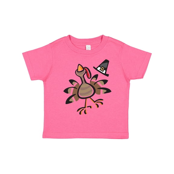 Inktastic Happy Thanksgiving Turkey Boys or Girls Toddler T-Shirt