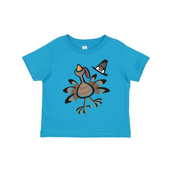 Inktastic Happy Thanksgiving Turkey Boys or Girls Toddler T-Shirt