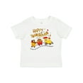 thumbnail image 1 of Inktastic Happy Thanksgiving Turkey Train with Food Boys or Girls Baby T-Shirt, 1 of 5