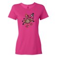 thumbnail image 1 of Inktastic Happy Thanksgiving Turkey Women's T-Shirt, 1 of 5