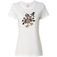 thumbnail image 1 of Inktastic Happy Thanksgiving Turkey Women's T-Shirt, 1 of 5