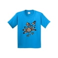 thumbnail image 1 of Inktastic Happy Thanksgiving Turkey Youth T-Shirt, 1 of 5