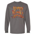 thumbnail image 1 of Inktastic Happy Thanksgiving with Leaf Arrow in Fall Colors Long Sleeve T-Shirt, 1 of 5