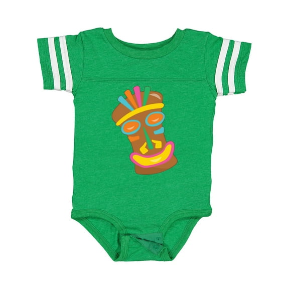 Inktastic Happy Tiki Face Boys or Girls Baby Bodysuit