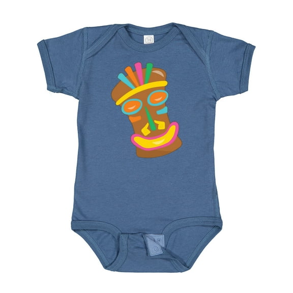 Inktastic Happy Tiki Face Boys or Girls Baby Bodysuit