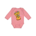 thumbnail image 1 of Inktastic Happy Tiki Face Boys or Girls Long Sleeve Baby Bodysuit, 1 of 5