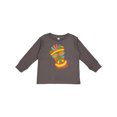 thumbnail image 1 of Inktastic Happy Tiki Face Boys or Girls Long Sleeve Toddler T-Shirt, 1 of 5