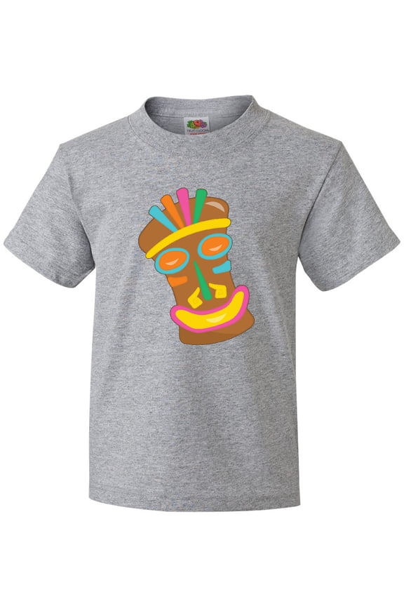 Happy Tiki Face Youth T-Shirt