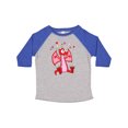 thumbnail image 1 of Inktastic Happy Valentine Cute Red Cartoon Dragon with Hearts Boys or Girls Toddler T-Shirt, 1 of 5