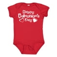 thumbnail image 1 of Inktastic Happy Valentine's Day Boys or Girls Baby Bodysuit, 1 of 5