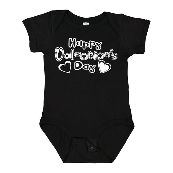 Inktastic Happy Valentine's Day Boys or Girls Baby Bodysuit