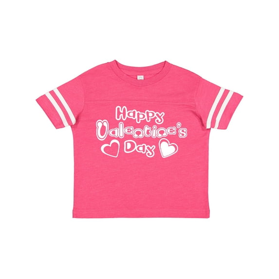Inktastic Happy Valentine's Day Boys or Girls Toddler T-Shirt