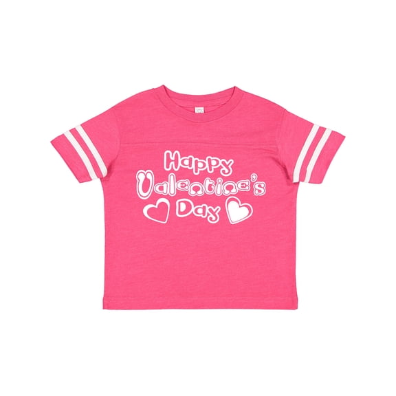 Inktastic Happy Valentine's Day Boys or Girls Toddler T-Shirt