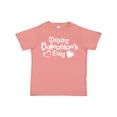 thumbnail image 1 of Inktastic Happy Valentine's Day Boys or Girls Toddler T-Shirt, 1 of 5