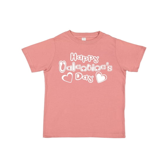 Inktastic Happy Valentine's Day Boys or Girls Toddler T-Shirt