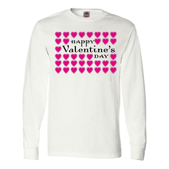 Inktastic Happy Valentine's Day Long Sleeve T-Shirt