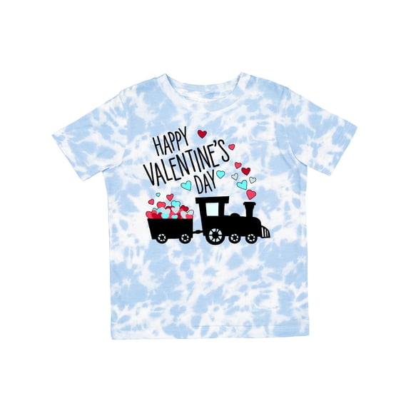 Inktastic Happy Valentine's Day Train Boys or Girls Toddler T-Shirt