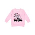 thumbnail image 1 of Inktastic Happy Valentine's Day Train Toddler Sweatshirt, 1 of 4