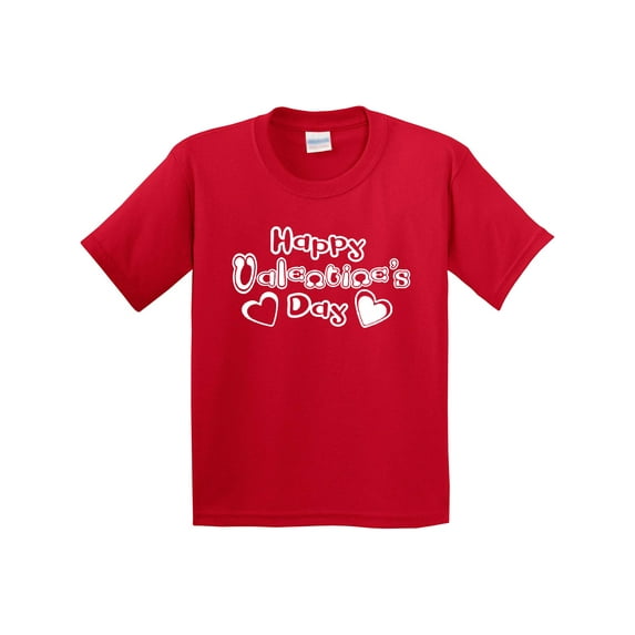 Inktastic Happy Valentine's Day Youth T-Shirt