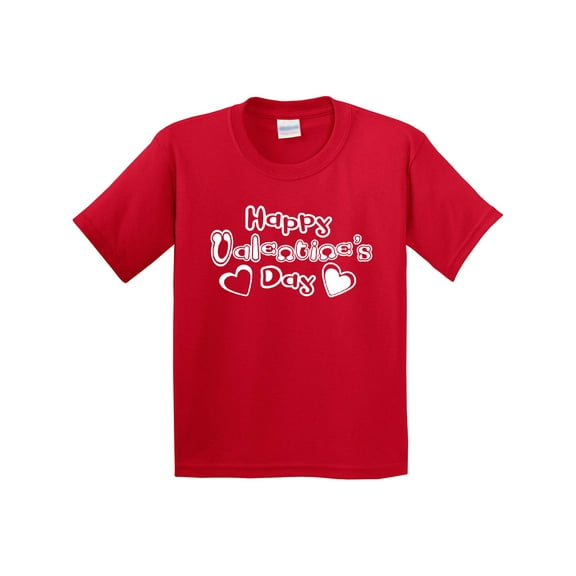 Inktastic Happy Valentine's Day Youth T-Shirt