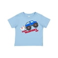 thumbnail image 1 of Inktastic Happy Valentine's Day-monster Truck Boys or Girls Toddler T-Shirt, 1 of 5