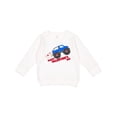 thumbnail image 1 of Inktastic Happy Valentine's Day-monster Truck Toddler Sweatshirt, 1 of 4