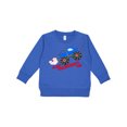 thumbnail image 1 of Inktastic Happy Valentine's Day-monster Truck Toddler Sweatshirt, 1 of 4