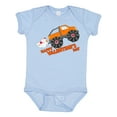 thumbnail image 1 of Inktastic Happy Valentine's Day-monster truck Boys or Girls Baby Bodysuit, 1 of 5