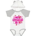 thumbnail image 1 of Inktastic Happy Valentine's Day with Hearts Boys or Girls Baby Bodysuit, 1 of 5