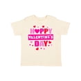 thumbnail image 1 of Inktastic Happy Valentine's Day with Hearts Boys or Girls Toddler T-Shirt, 1 of 5