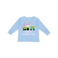 thumbnail image 1 of Inktastic Happy Valentines Day Childs Train Boys or Girls Long Sleeve Toddler T-Shirt, 1 of 5